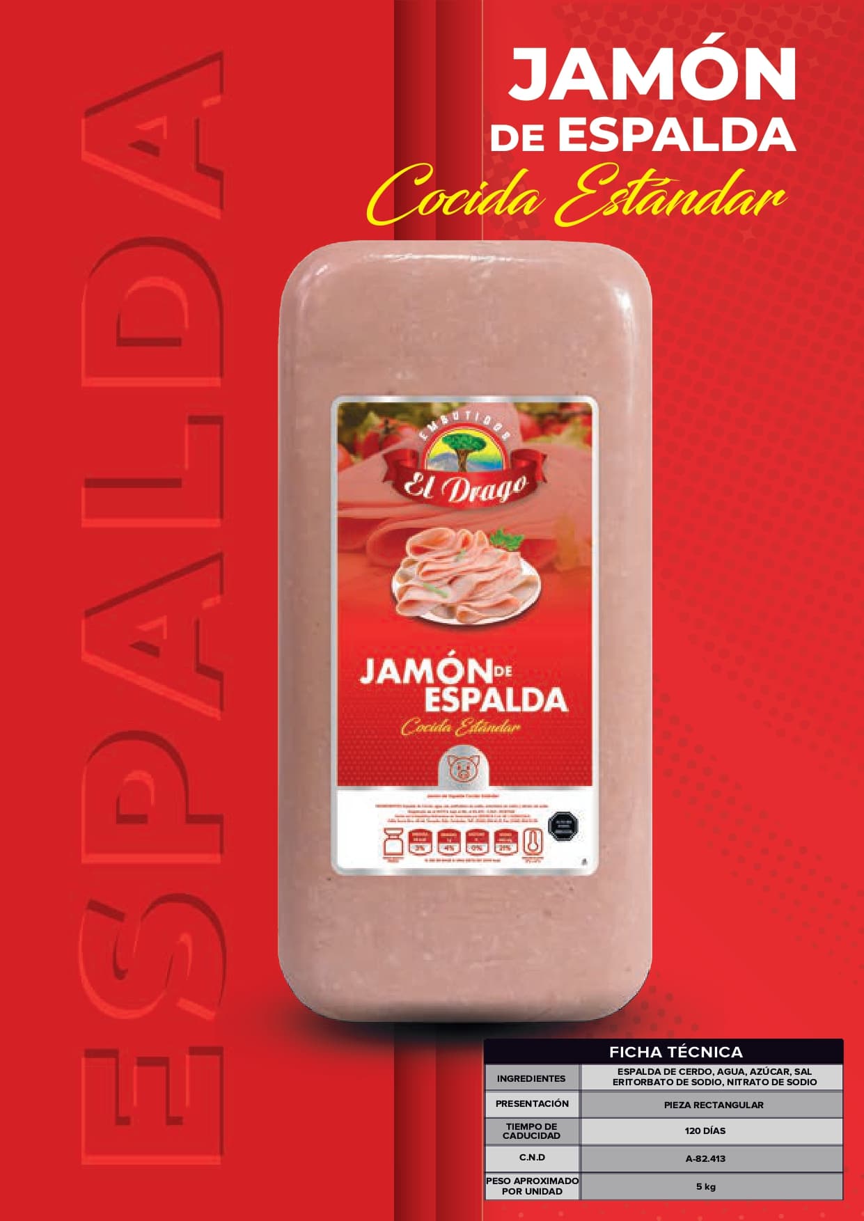 Jamón Especial El Drago
